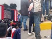 Plaza de Armas de Huaral quedó convertida en un basural luego de la transmisión del partido