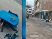 Rímac: delincuente llegó para robar pero fue atrapado, desnudado y linchado por los vecinos