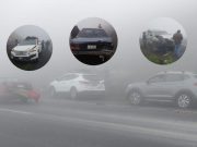Aucallama: Densa neblina provocó que 6 vehículos chocaran en la Variante de Pasamayo