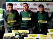 Barranca: Capturan a presunta banda delincuencial Peruana-Venezolana «Los Cibernéticos de Autopartes» en Supe