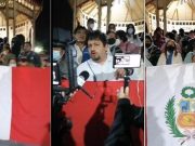 Chancayanos realizaron protesta por agresiones cometidas contra pobladores de Los Álamos