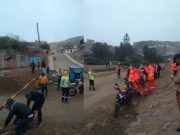 Pobladores de Santa Rosa bloquearon pase a vehículos de Cosco Shipping como medida de protesta