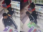Huacho: captan a sujeto robando pañales en una conocida botica «El robapañales»