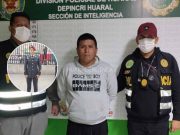 Huaral: Cayó «Melón» presunto implicado en robo y asesinato de policía en Chancay