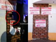 Hombre ebrio quedó atrapado en Nigth Club clandestino tras ser clausurado con cemento y ladrillo en Huancayo