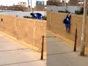 Huacho: estudiantes del Colegio Luis Fabio Xammar fueron captados escapándose de sus clases