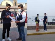 ODPE Huaral viene entregando credenciales a domicilio, a miembros de mesa electos