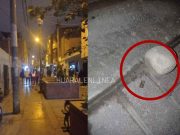 Delicuentes hirieron de bala a hombre en la pierna que resistió a robo de celular en el Pasaje Morales