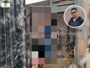 Hallan a hombre colgado y amarrado de pies y manos con una soga en un taller de soldadura por la Poza San Martín