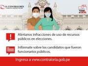 Elecciones 2022: Ciudadanos podrán denunciar a la contraloría infracciones de candidatos