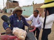 El Chato Díaz de «La Cholita» recibió el respaldo de los pobladores de Barrio Unión Obrero