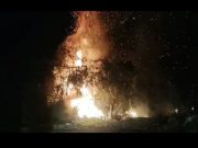 Cerco perimétrico de huaranguillo se incendió sospechosamente en la Quincha