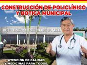 Dr.Díaz: «Policlínico y Botica municipal para mejorar la atención de la salud en Huaral»