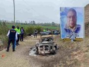 Barranca: restos calcinados en mototaxi pertenecerían a abogado desaparecido