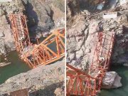 Ayacucho: Puente Kutina inaugurado recién el año pasado se derrumbó