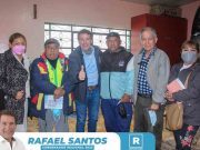 Rafael Santos de Renovación Popular respaldado por transportistas de Barranca