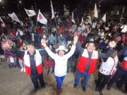 Rosita «La Cholita» fue recibida calurosamente por la población de Pativilca en Barranca