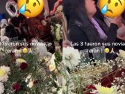 Joven falleció y a su funeral asistieron tres mujeres quienes lloraron afirmando ser sus novias