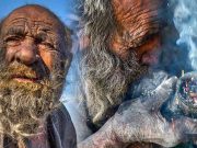 Murió Amou Haji a los 94 años, el hombre que llevaba más de 70 años sin bañarse