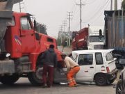 Végueta: chofer de tico salvó de morir tras impactar salvajemente contra tráiler