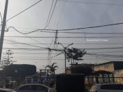Cables aéreos en desuso en zonas urbanas de Huaral deberán ser retirados