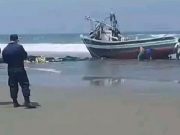 Huarmey: Pescador murió y otro se encuentra desaparecido por naufragio de embarcación tras fuerte oleaje