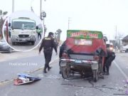Humilde mototaxista perdió la vida tras chocar con couster en la vía Huaral – Lima
