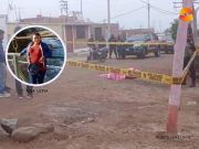Cañete: Mujer fue asesinada a balazos por sicarios en el C.P. Carmen Alto