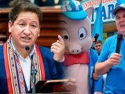 Guido Bellido lanzó duro calificativo a RLA: «Finalmente tenemos un cerdo como Alcalde de Lima»