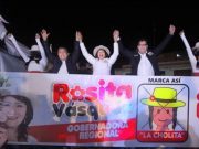 Rosita Vásquez «La Cholita»: “Vamos a dar maquinarias a las 9 provincias. No abandonaré a ninguna”