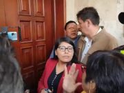 Municipalidad de Chancay cerró las puertas a Congresista Margot Palacios que llegó a respaldar reclamos contra REPSOL