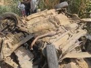 Seis personas perdieron la vida en accidente de tránsito tras caer a un abismo en Huayopampa