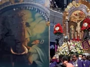 Ayacucho: Imagen de la Virgen de la Nube se prendió y sufrió daños tras quemarse durante procesión