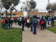 Trabajadores de la municipalidad de Huaral realizaron marcha exigiendo el pago de sus salarios