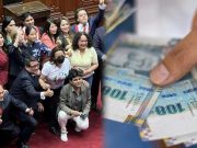 En diciembre, los congresistas recibieron lo que un trabajador de a pie obtiene casi en tres años con un sueldo mínimo