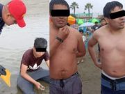 Barranca: Salvan a menor y dos adultos de morir ahogados en la playa durante celebración de navidad