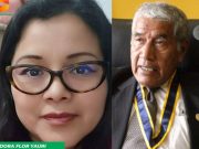 Regidora Flor Yauri protestó tras recibir maltrato verbal por parte del alcalde Jaime Uribe