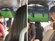 Pasajeros disfrutaron de la gran final del Mundial Qatar 2022 en una combi: “Nadie se quiso bajar”