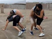Supe: choferes de combi protagonizaron salvaje pelea por ganar pasajeros