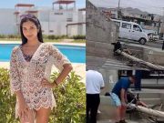 Cañete: Joven modelo perdió la vida tras ser aplastada por poste de luz cundo esperaba transporte