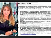 Absuelven a periodista Mariluz Rodríguez de querella interpuesto por el Grupo Unicachi