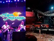 Agua Marina detuvo su show ante balacera en concierto en el Teatro Caupolican de Chile