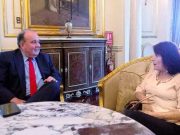 Gobernadora Rosa Vásquez sostuvo reunión con Rafael López enfocadas a unir esfuerzos para promover el desarrollo Económico