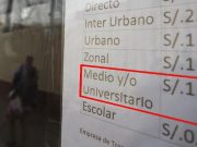 Medio pasaje: Congreso aprueba ley para ampliar tarifa todos los días del año