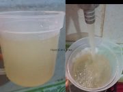 Huaralinos indignados denunciaron que a sus hogares llega agua turbia