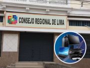 Reportan la desaparición de 4 computadoras y 3 impresoras del Consejo Regional de Lima