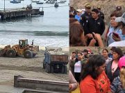 Chancayanos se oponen a colocación de geotubos en playa Chorrillos