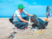 Carquín: más de 2 toneladas de basura se logró recoger de la Playa Costanera