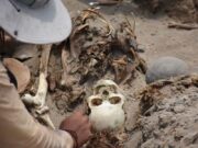 Hallan restos humanos de más de 800 años de antigüedad de la cultura Chancay en el cerro Macatón