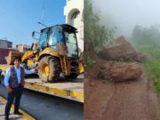 Gobierno Regional destinó pool de maquinaria para el distrito de Ihuarí que sufrió graves daños por las intensas lluvias